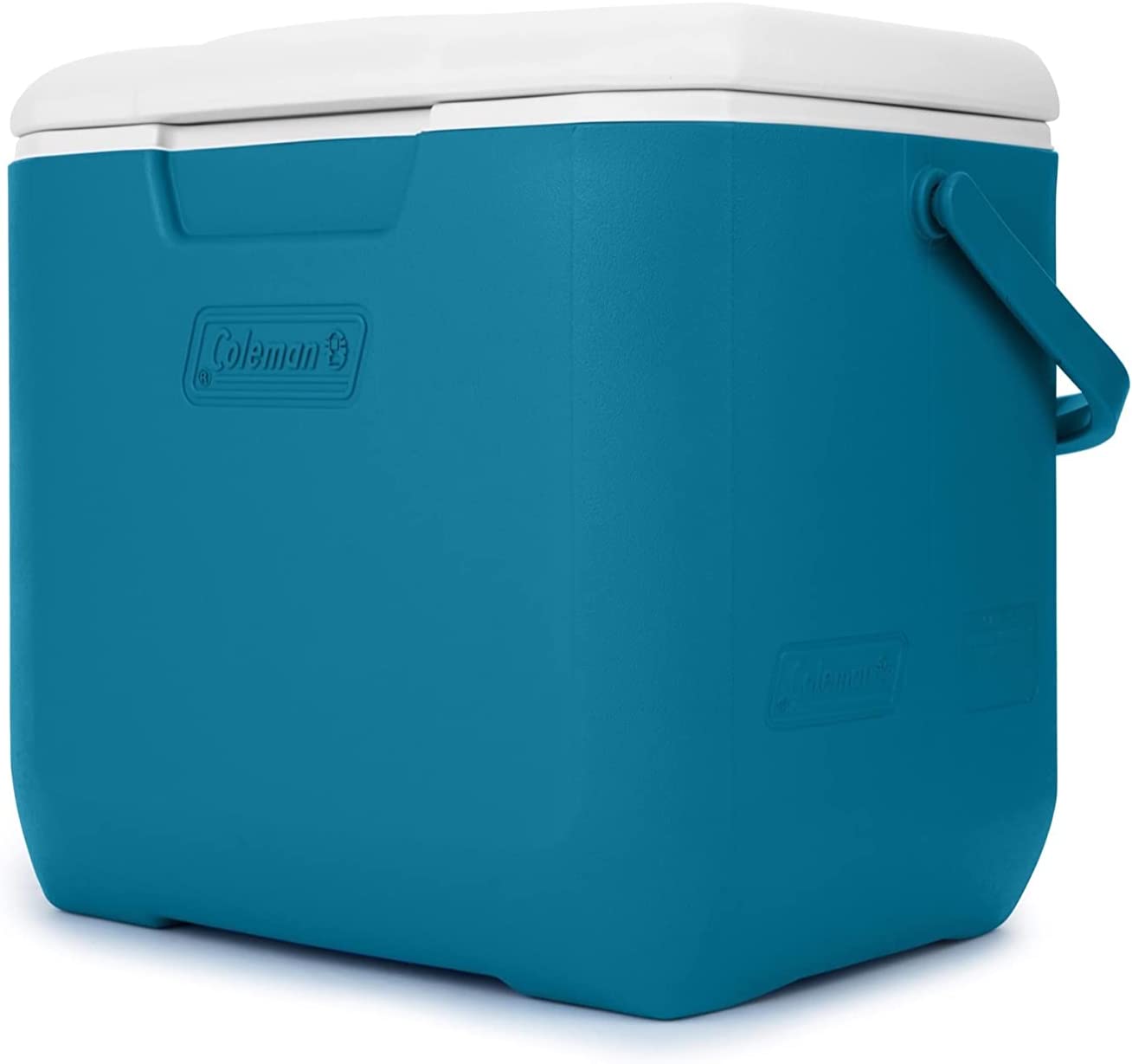 Coleman Chiller Series 30qt Insulated Portable Cooler, Ice Retention Hard Cooler with Heavy Duty Handle