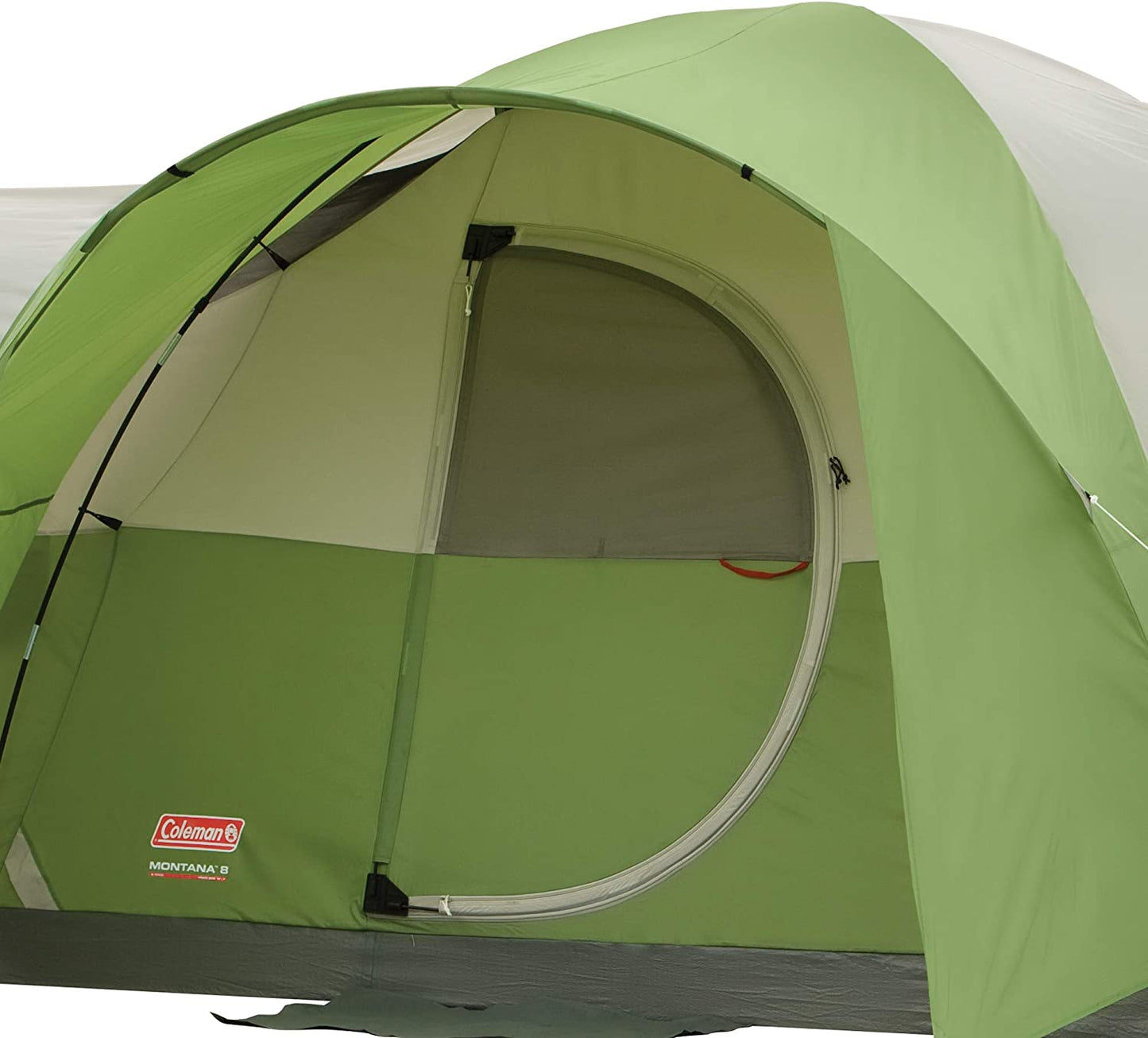Coleman 8-Person Tent for Camping | Montana Tent with Easy Setup, Green