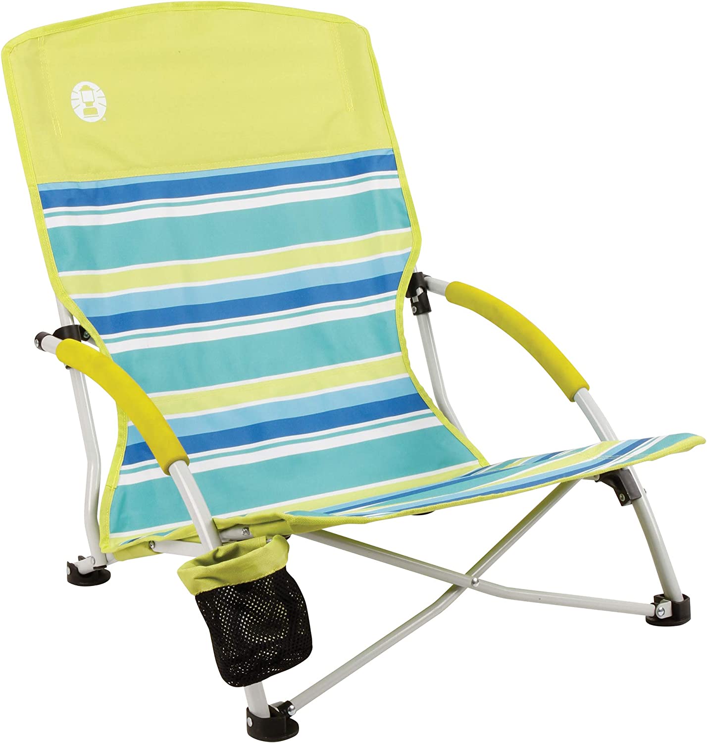 Coleman Camping Chair | Lightweight Utopia Breeze Beach Chair | Outdoor Chair with Low Profile